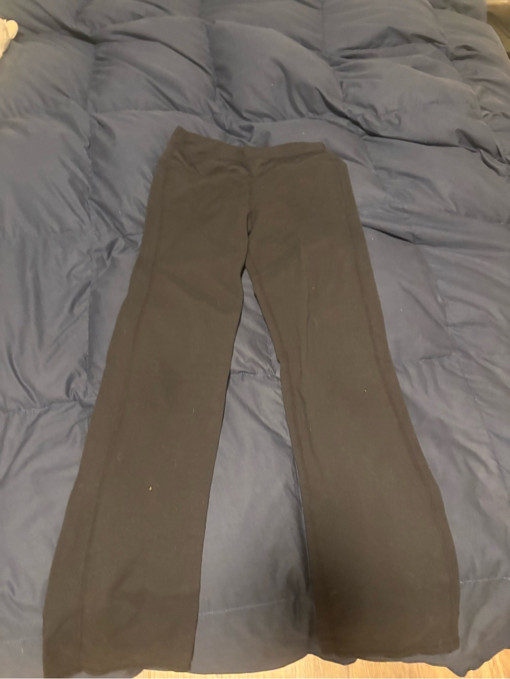 lululemon athletica Black Boot Cut Flare Pants